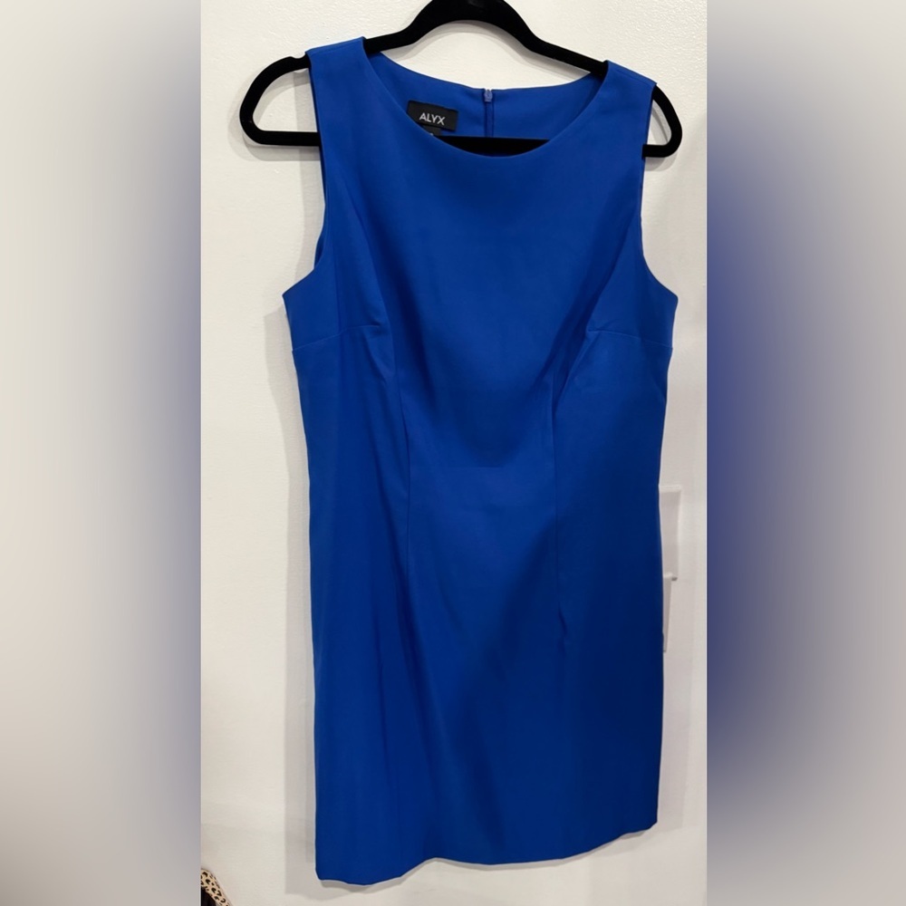 Alyx Cobalt Blue Sleeveless Sheath Dress